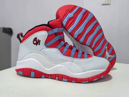 (image for) Air Jordan 10 Retro City Pack Chicago 310805 114 Men's Shoes-7
